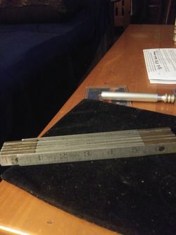 Vintage Lufkin ruler