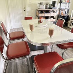 50s diner 2024 table set