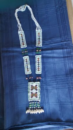 Multi-Colored  Beaded Necklace 