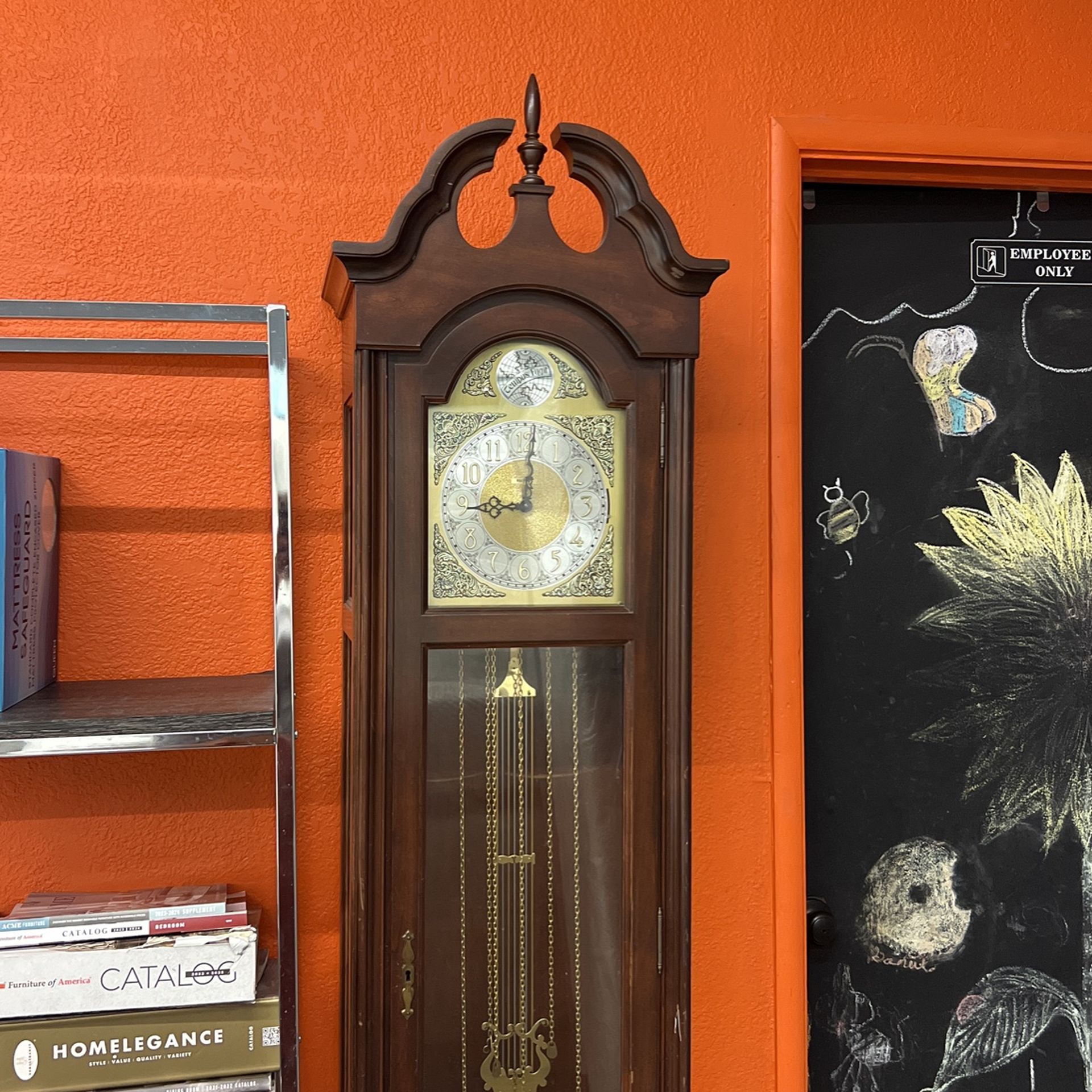 Cempus Fugit Grandfather Clock