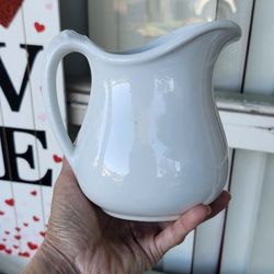 Vintage Tempco China Small Ironestone Resturant Ware Pitcher