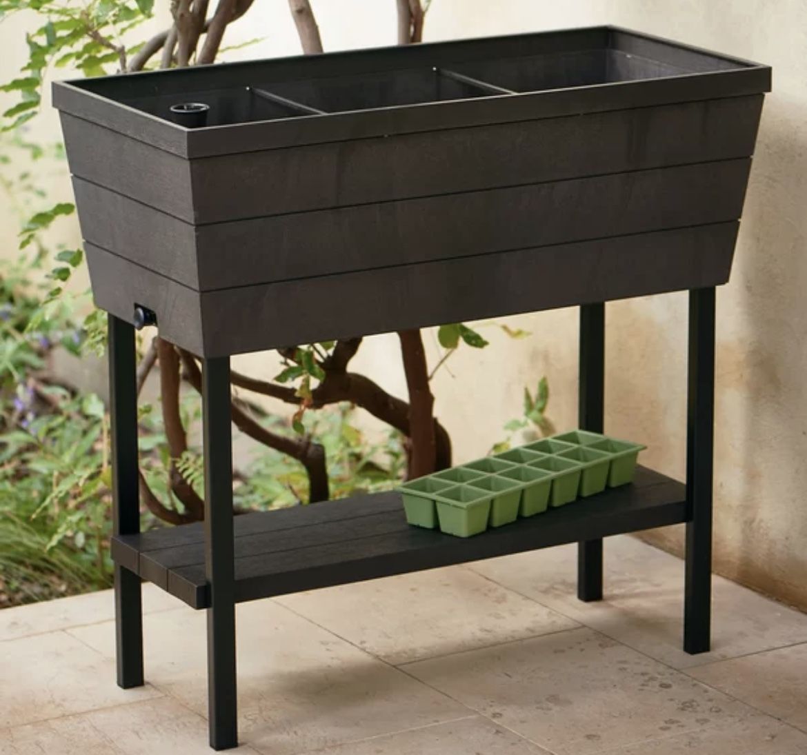 Keter Urban Bloomer Self-Watering Garden Box