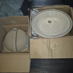 17x20 Oval Undermount Lavatory