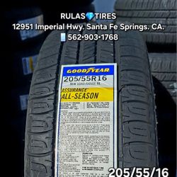 205/55/16 GOOD-YEAR ASSURANCE ALL-SEASON 