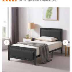 Twin Bed With Mattress 