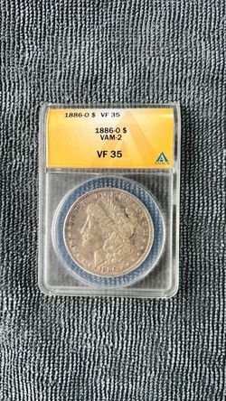 1886 O Morgan dollar