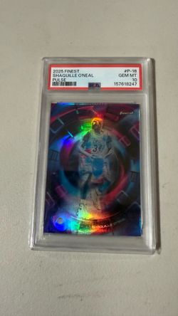 2025-26 Finest Pulse #P16 Shaquille O'Neal SP LAKERS PSA 10 GEM MINT