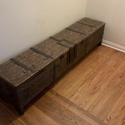 Restoration Hardware Spanish Style  6’ trunk