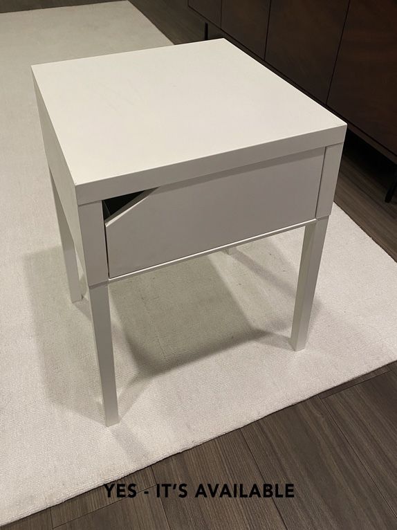 IKEA Selji Nightstand | IKEA White Drawer | IKEA Table