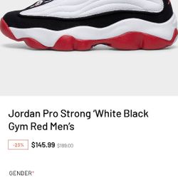 Jordan Pro Strong Band New Still In Box ..They To Small I'll Take 100 For Them