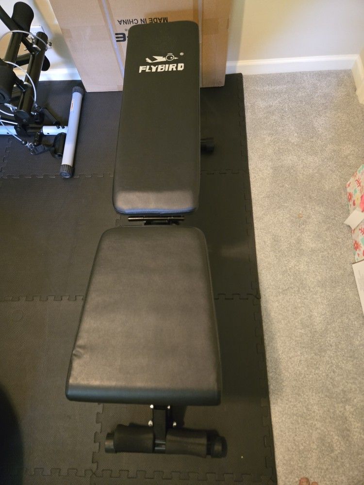 Gym Equipment - Bench and Multi Use Home Gym