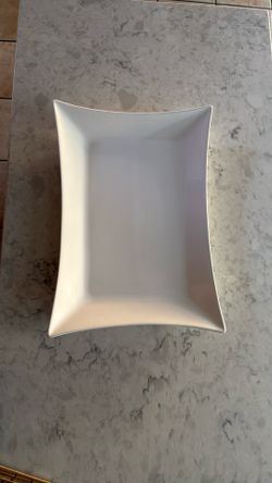White Porcelain Platter