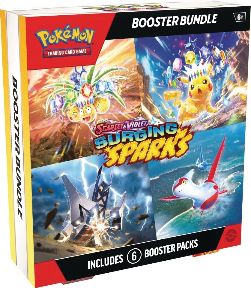 NEW Pokémon Surging Sparks 6-Pack Box – Factory Sealed – Rare TCG Set