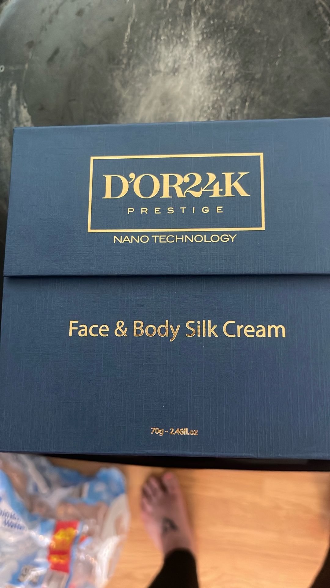 New D'24k Prestige Face And Body Silk Cream