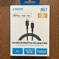 Anker Durable Braided Fast Charging Cable