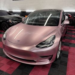Tesla Fully Vinyl Wrap 