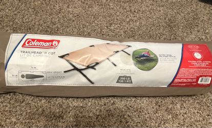 Coleman Trailhead cot