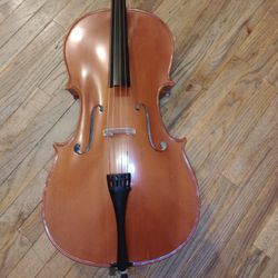 Prima By Violmaster P-103 Cello With Two Sets Of New Unopened Strings