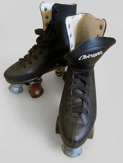 Chicago Quad Roller Skates - Men's US 6, Black