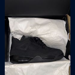 Black Cats JORDAN 4s 
