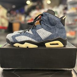 Air Jordan 6 Retro Washed Denim Size 13 Men Shoes