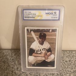 1979 TCMA #168 MONTE IRVAN WCG GEM-MT 10