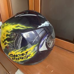 Gently Used HJC ghost Rider Helmet