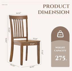 Dinner chairs Set of 2 COLAMY
