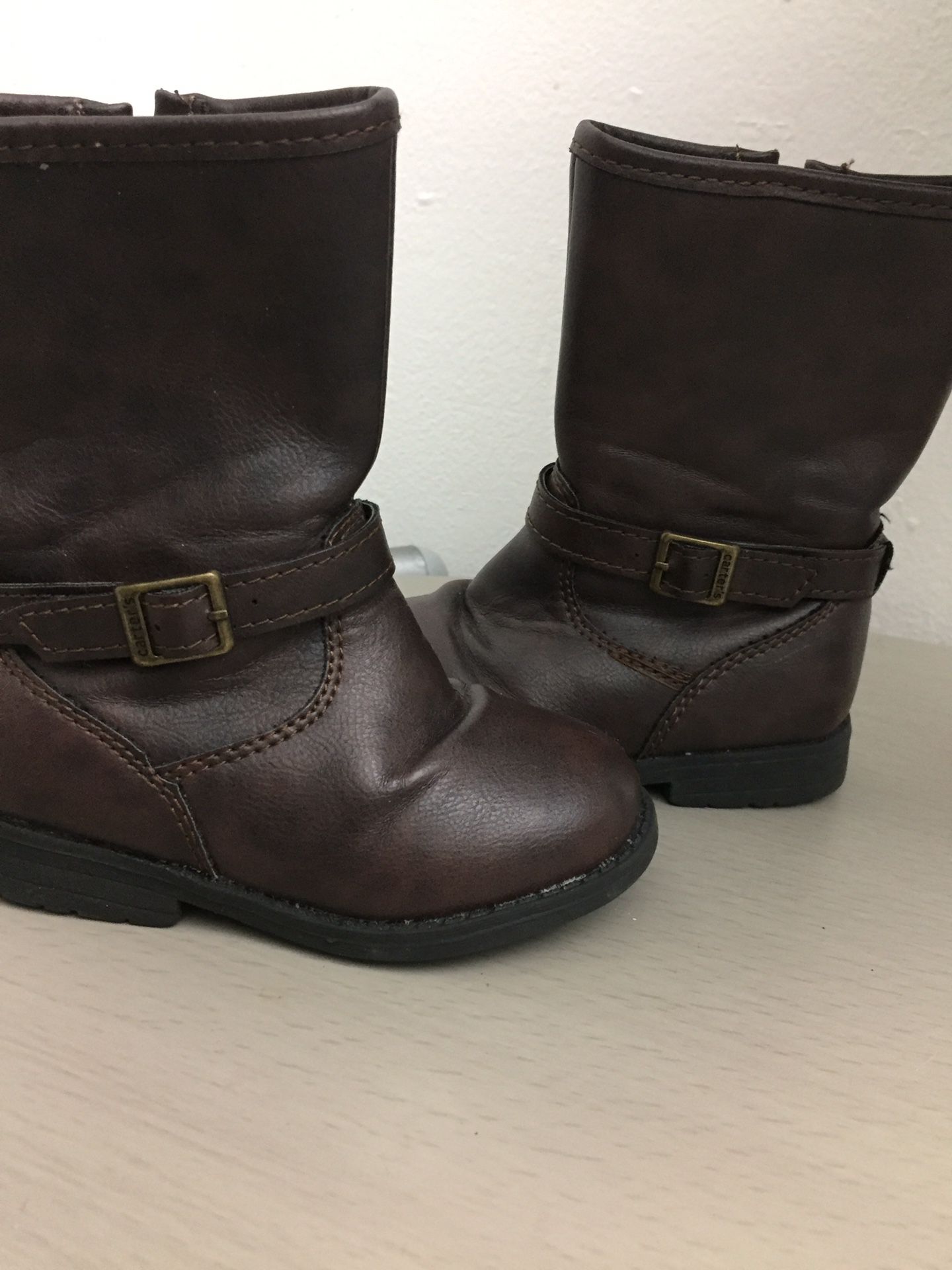 Carter’s toddler girl boots size 5