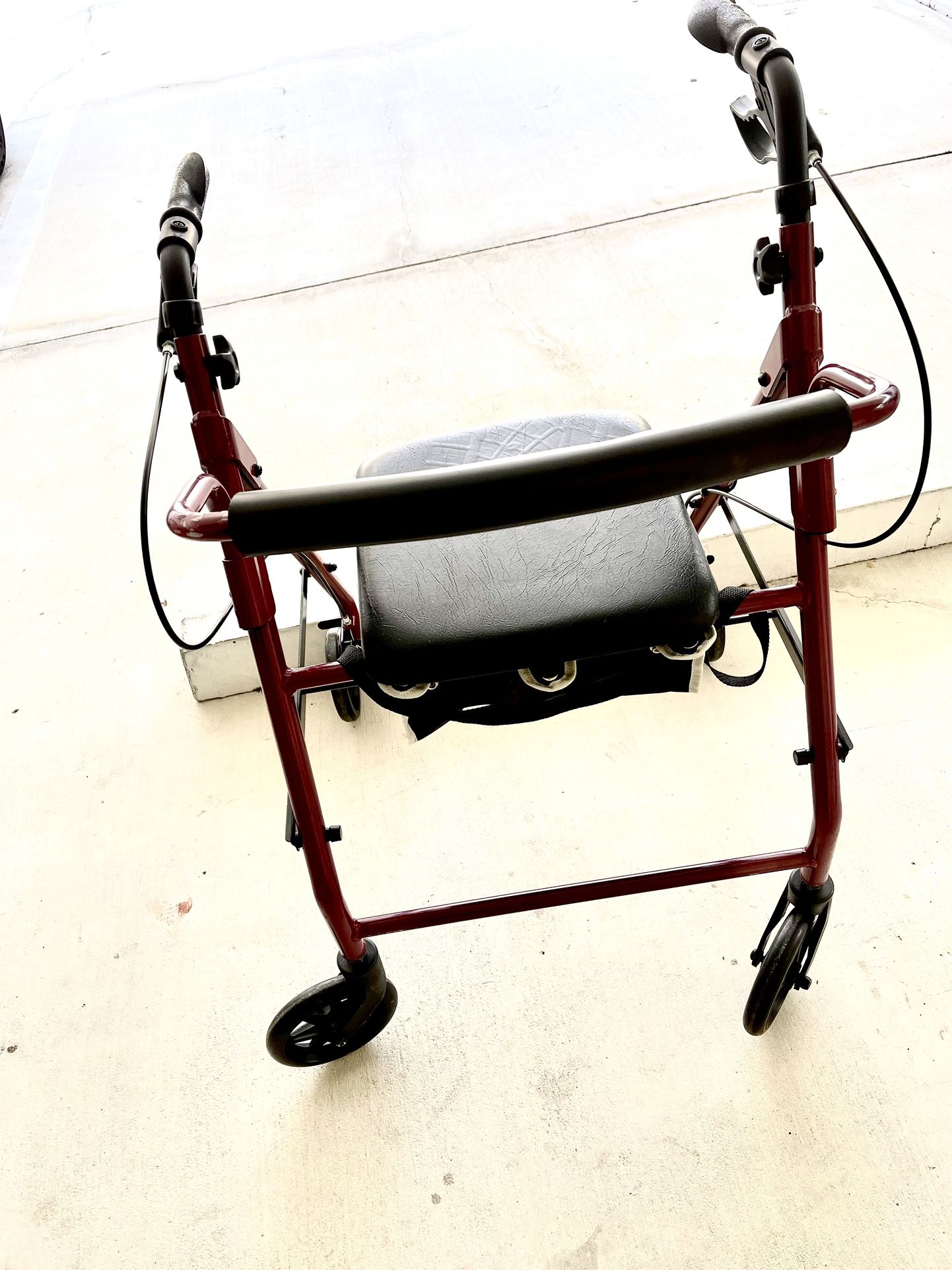 Handicap Aluminum Walker With Seat