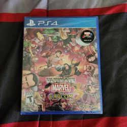 SEALED: Ultimate Marvel Vs Capcom 3 PS4