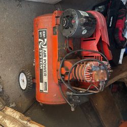 Old School Air Compressor 