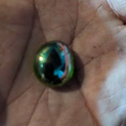 Beautiful Multicolor Stone Looks Green But It Turns Different Colors Goldish Looking