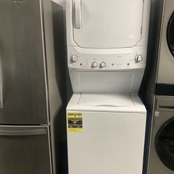 GE Electric Washer Dryer Stack🧢👗👙👚