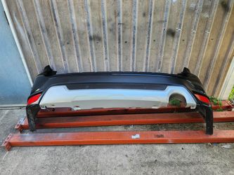 2019-2022 Subaru Forester Rear Bumper Used Oem Black Color Complete