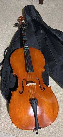 Strobel MC-80 4/4 Full Size Student Cello (2015) with Gig Bag