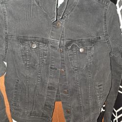 Black Jean Jacket