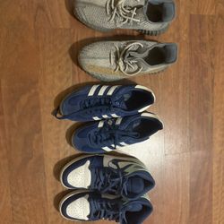 Yeezy,sambas,Jordan 1