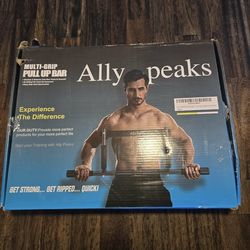 New alley peaks pull up bar for doorway