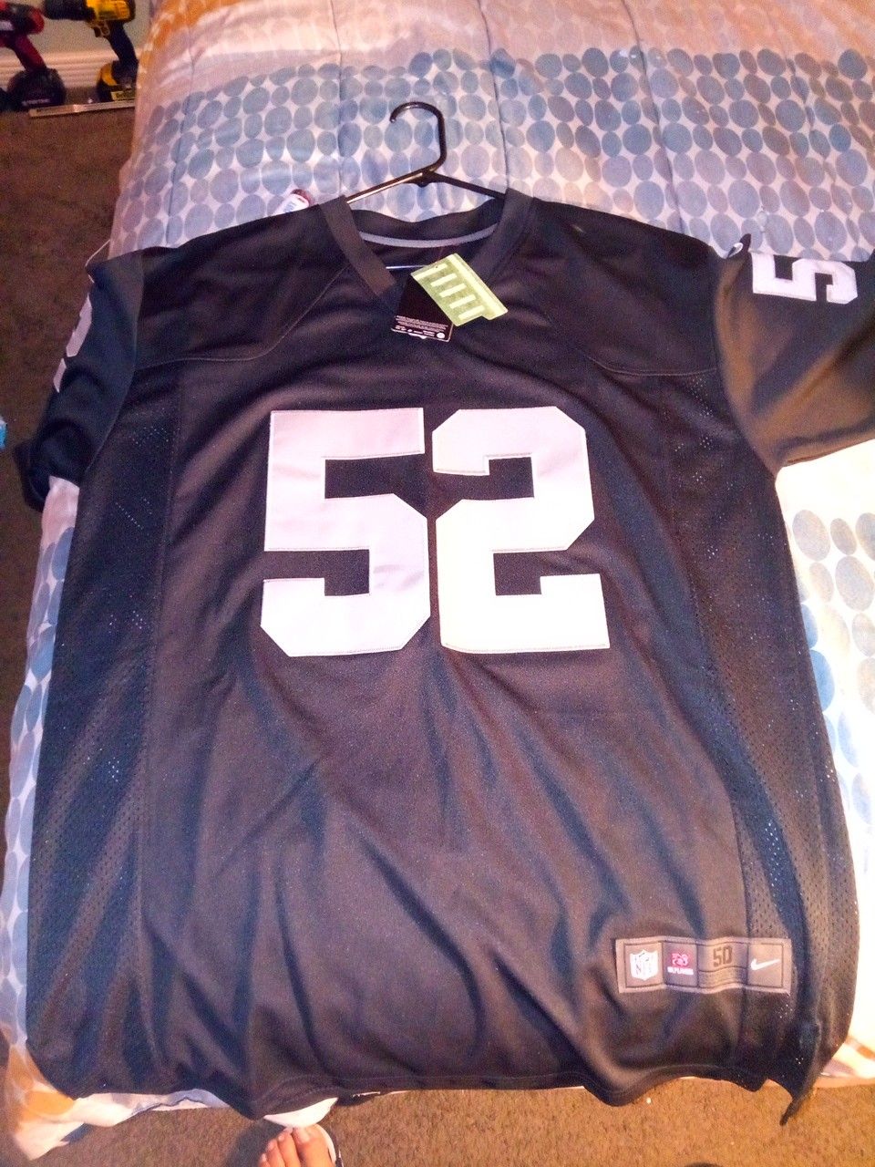 52Mack's Raiders jersey
