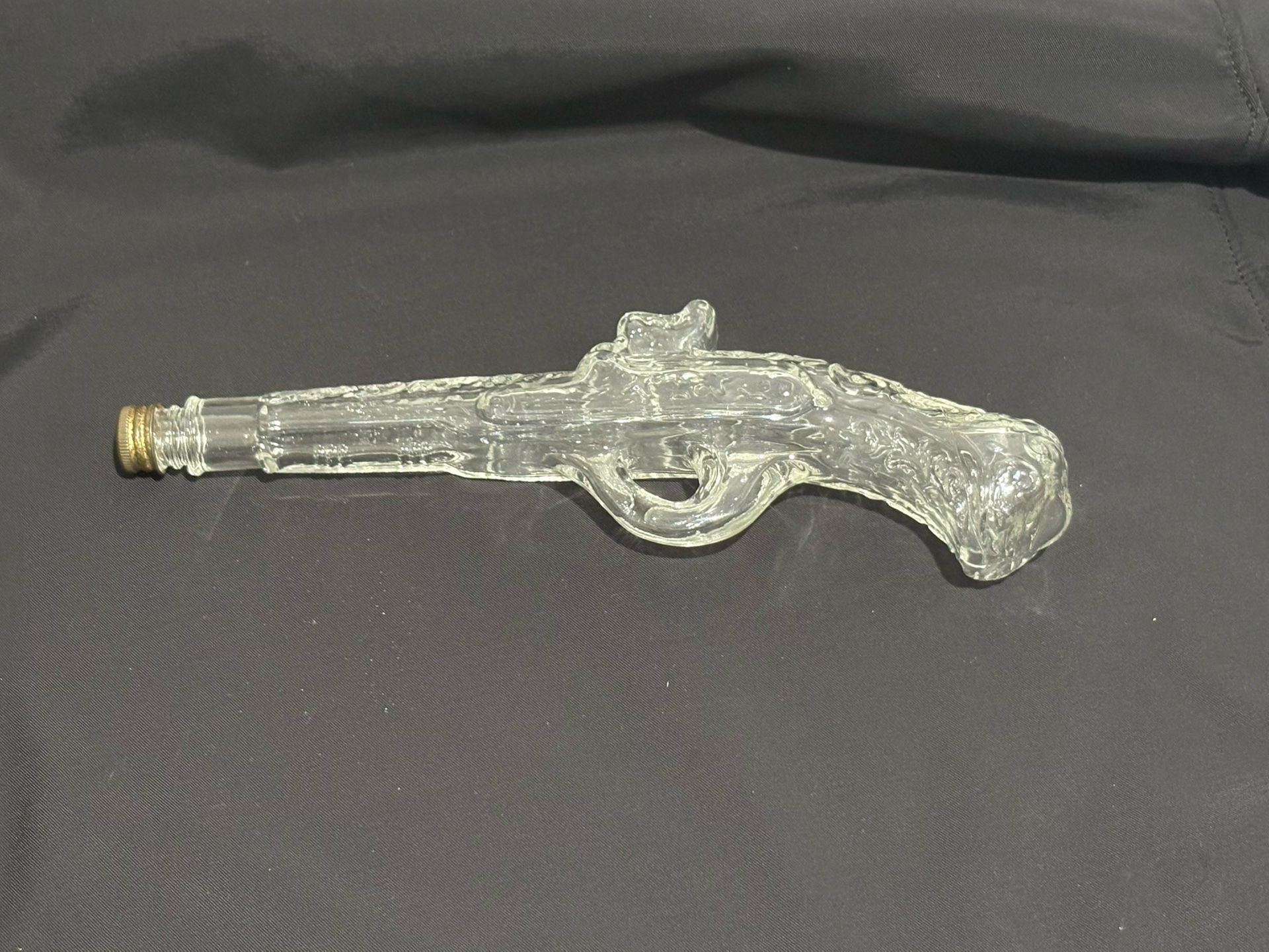 Glass Candy Container Pistol Gun