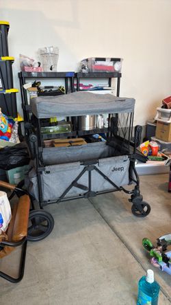 Jeep wagon stroller