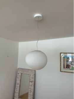 Italian hanging light retro vintage design made in Italy