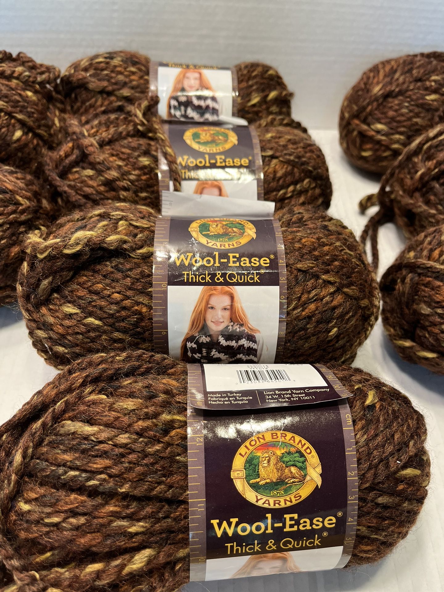 Lion brand Wool-Ease Thick And Quick Yarn Bundle