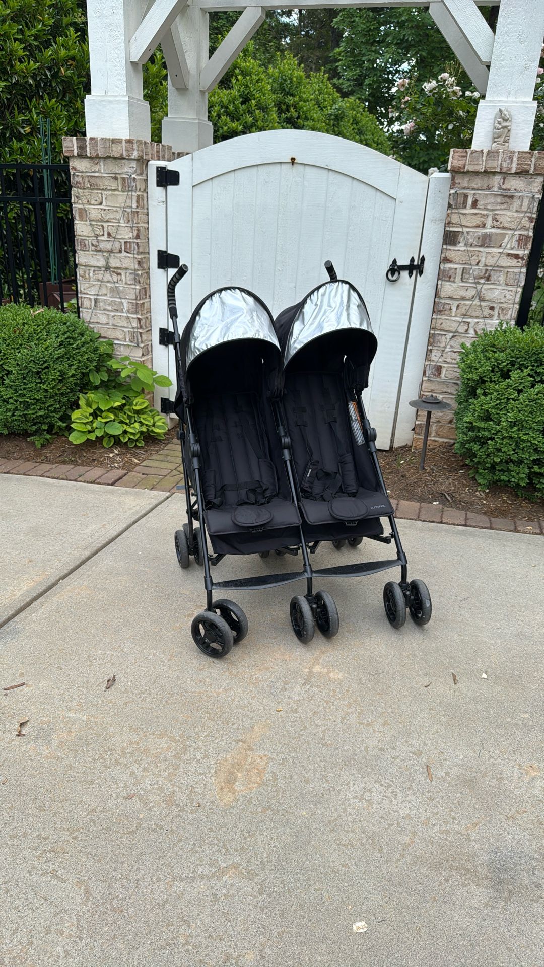 Folding Double Stroller