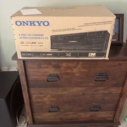 New In Box Onkyo 6 Disc CD Changer