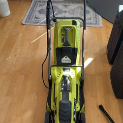 Ryobi 13 in. 11 Amp Corded Electric Walk Behind Push Lawn Mower