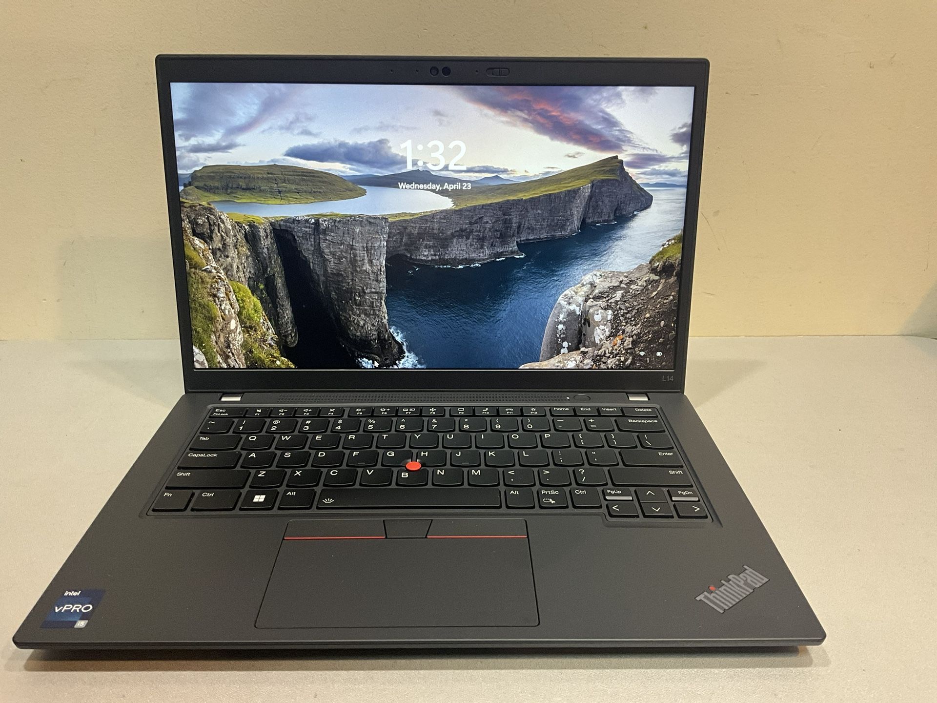 Lenovo ThinkPad L14 Gen 4 14” i5-1345U 1.60GHZ 16GB RAM 512GB SSD Windows 11 Pro Specifications Condition 9.8/10! – Great condition Make Lenovo Mo