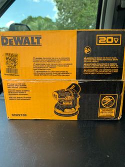 DEWALT  20v max xr sander