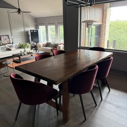 POTTERY BARN FARMHOUSE TABLE With BENCH